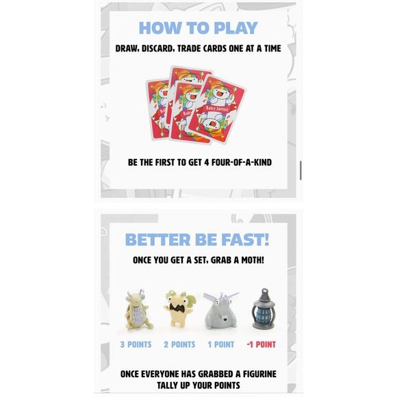 Can't Catch Harry Card Game Original Game new play - Picture 7 of 8